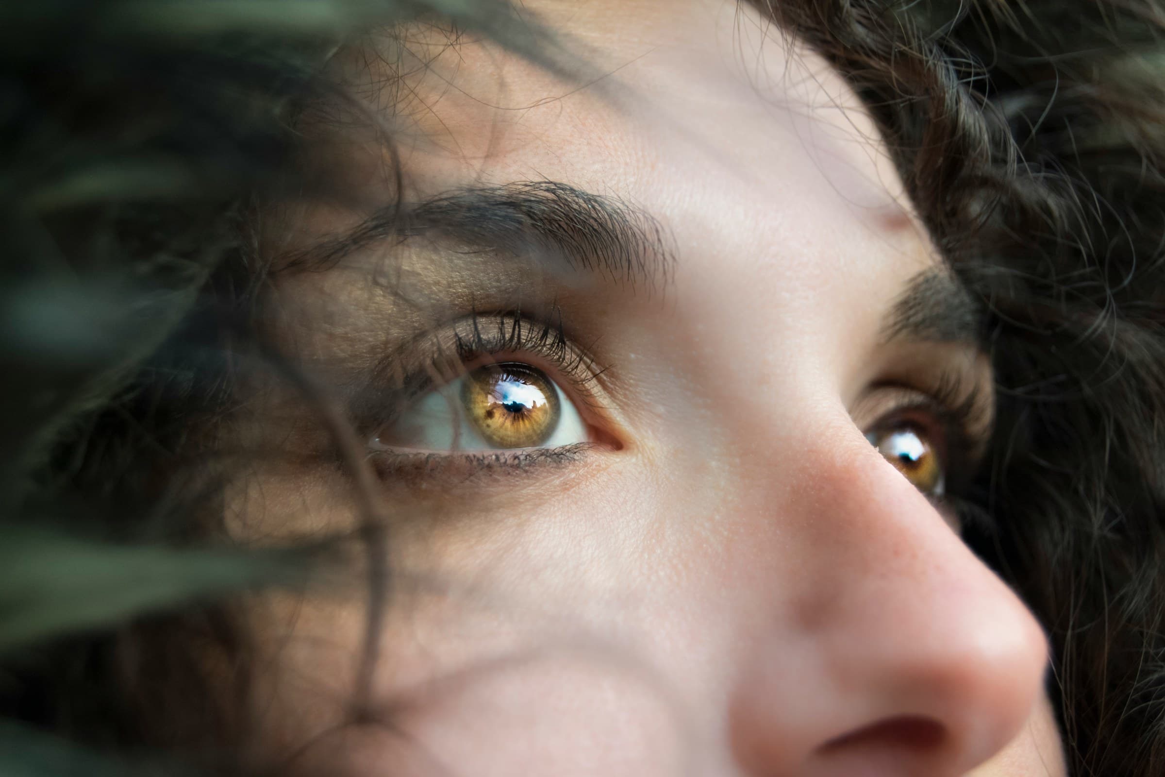 A patient eye at Puget Sound Eye Care